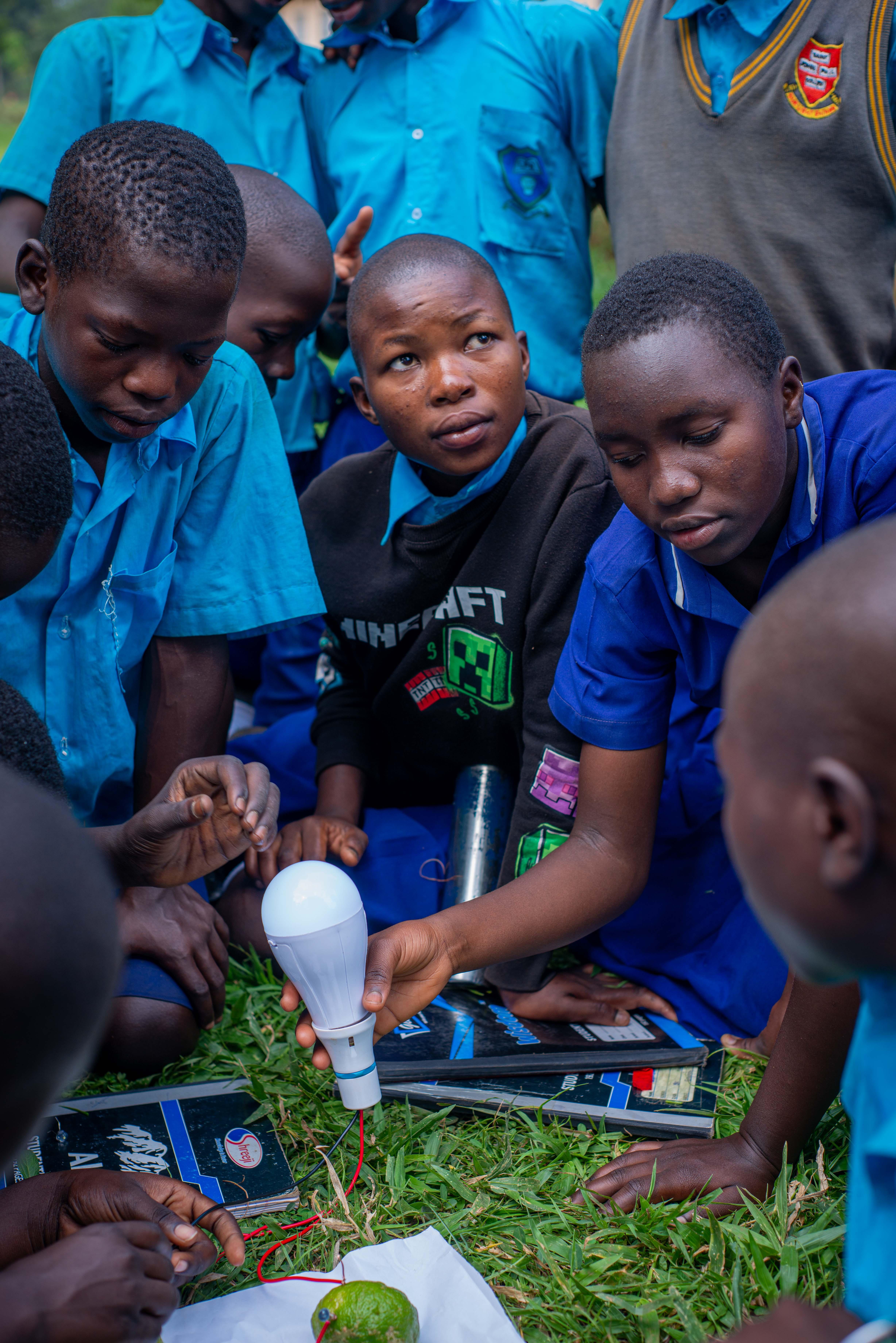 pupils of Layibi primary school