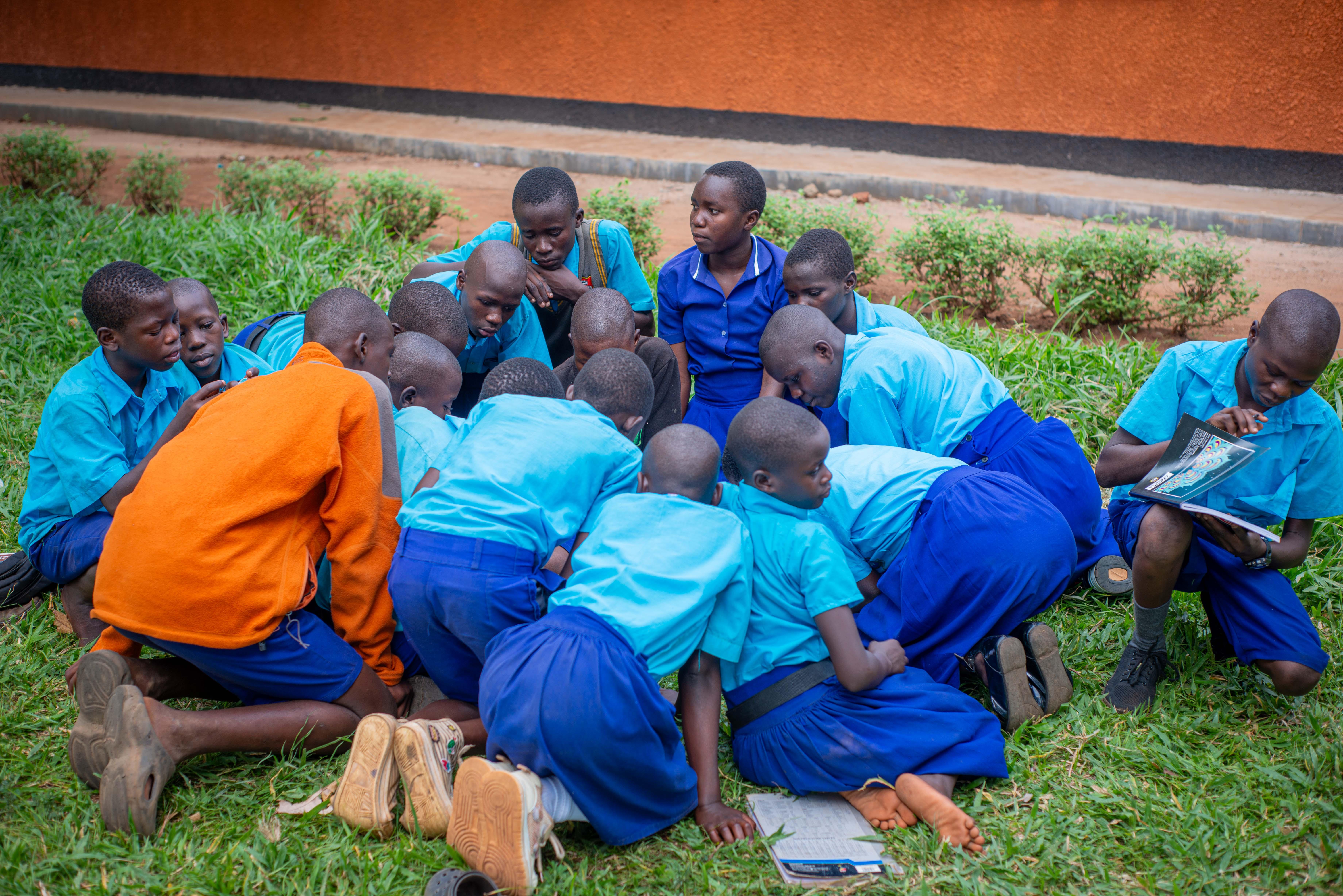 pupils of Layibi primary school 