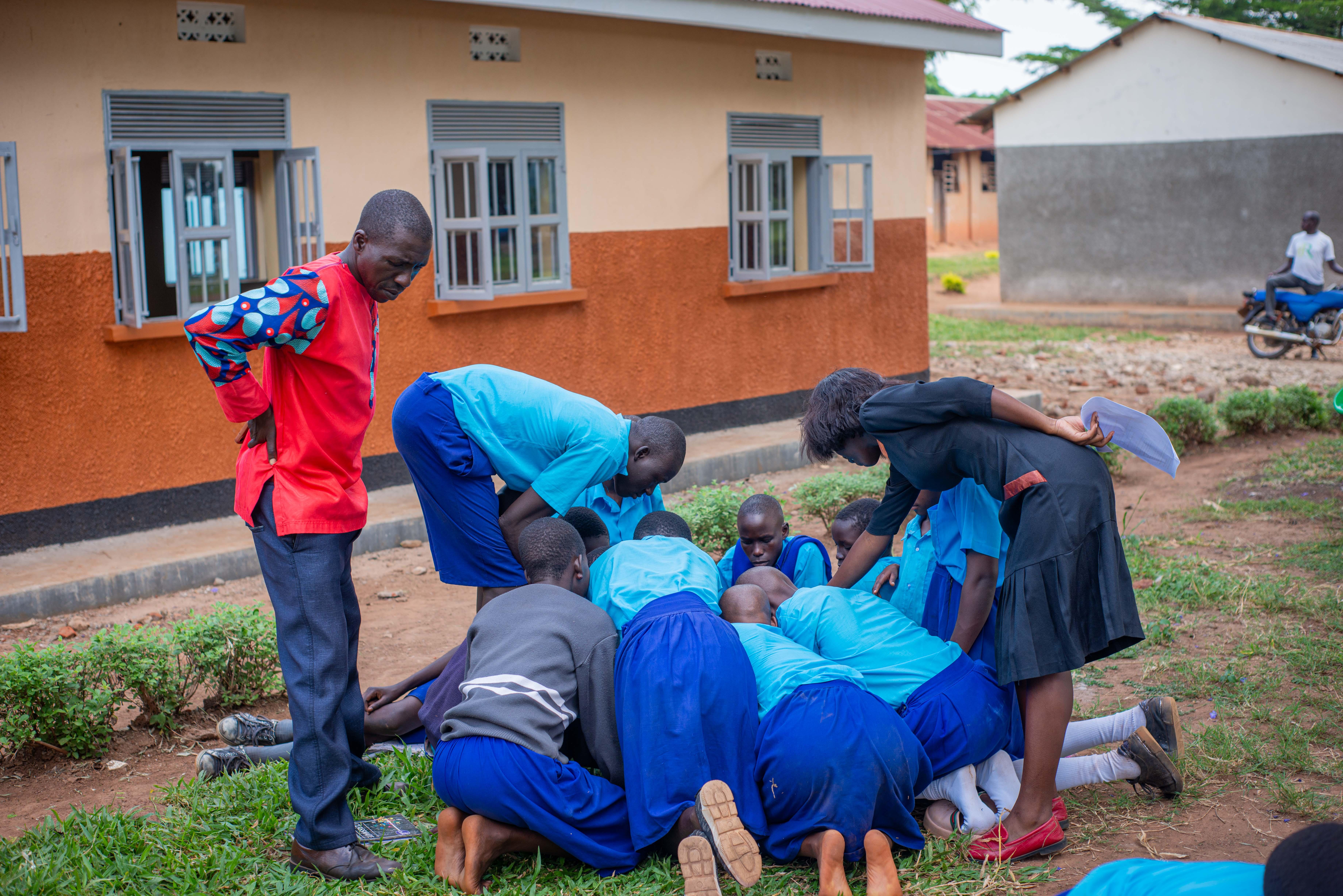 Pupils of Layibi primary school
