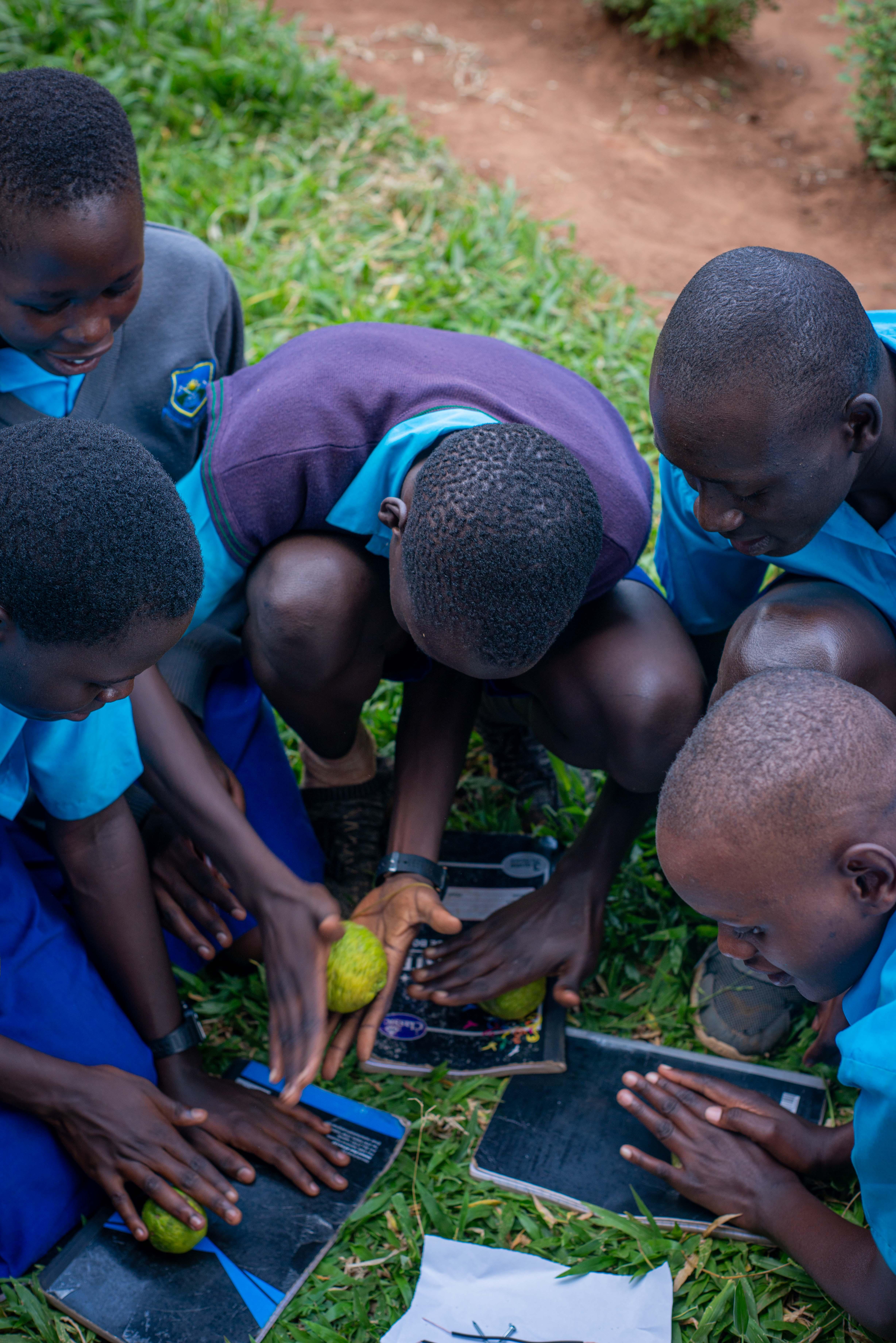 Pupils of Layibi primary school