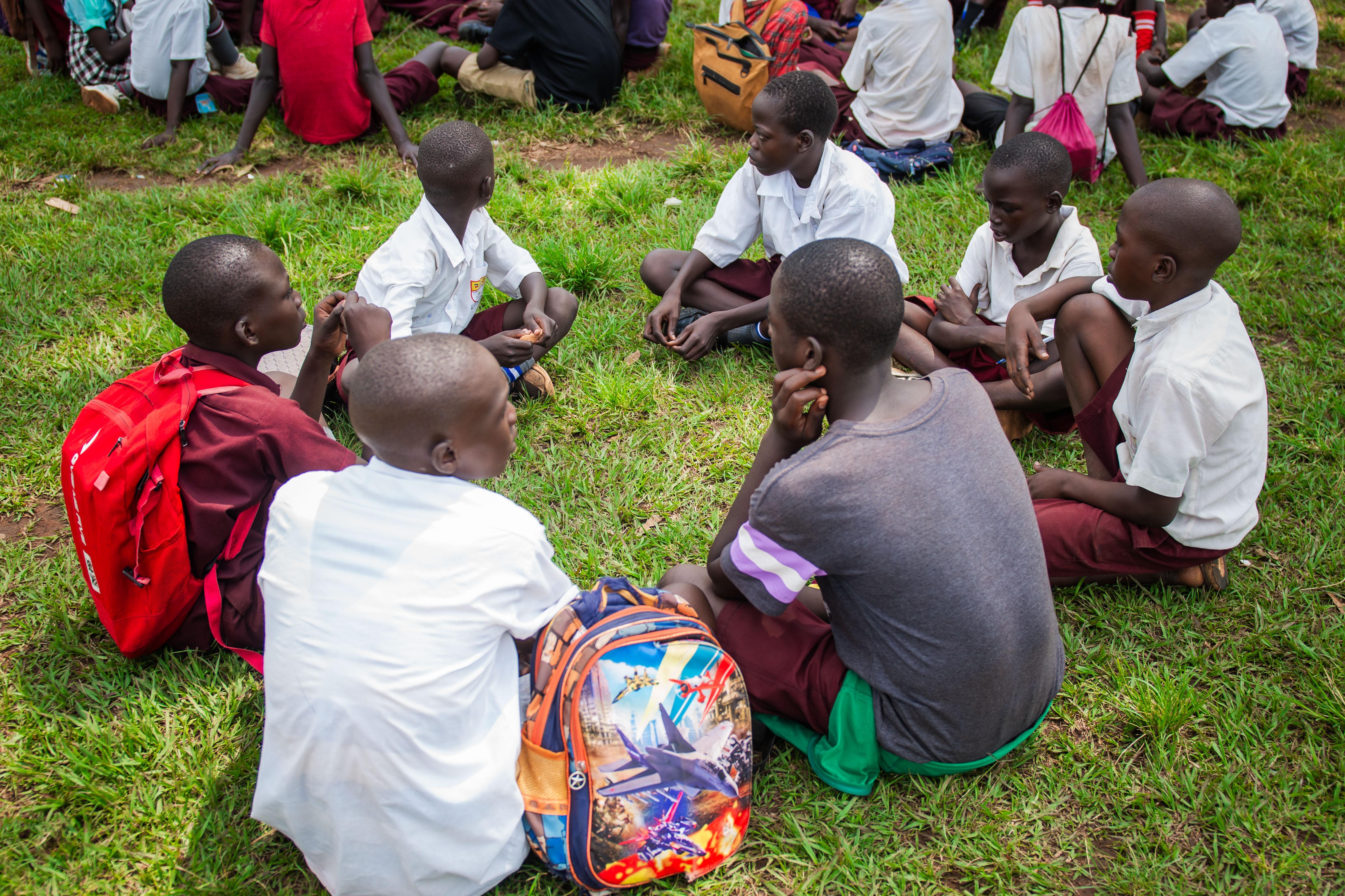 Electric Circuit practical at Gulu prison primary school