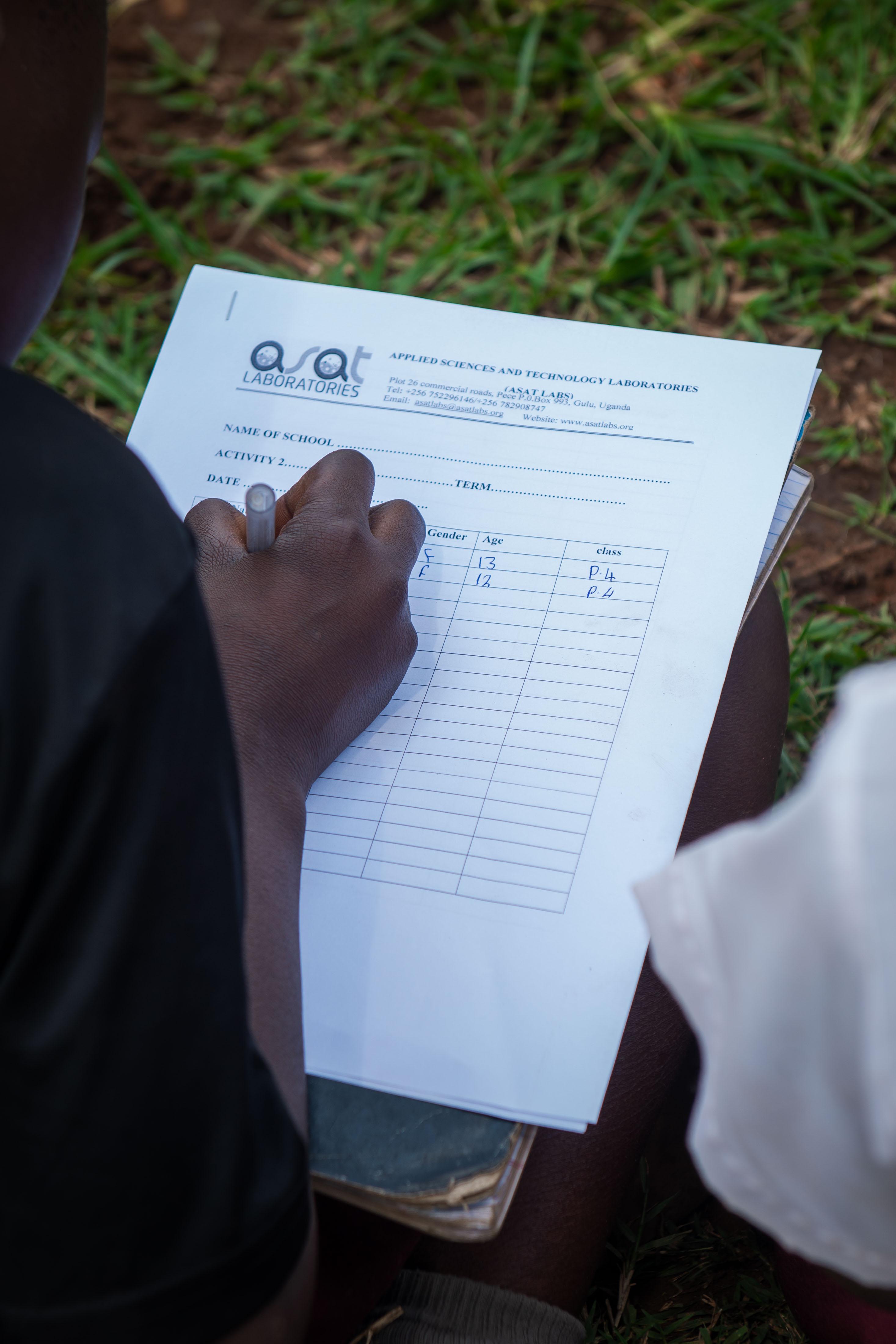 Electric Circuit practical at Gulu prison primary school
