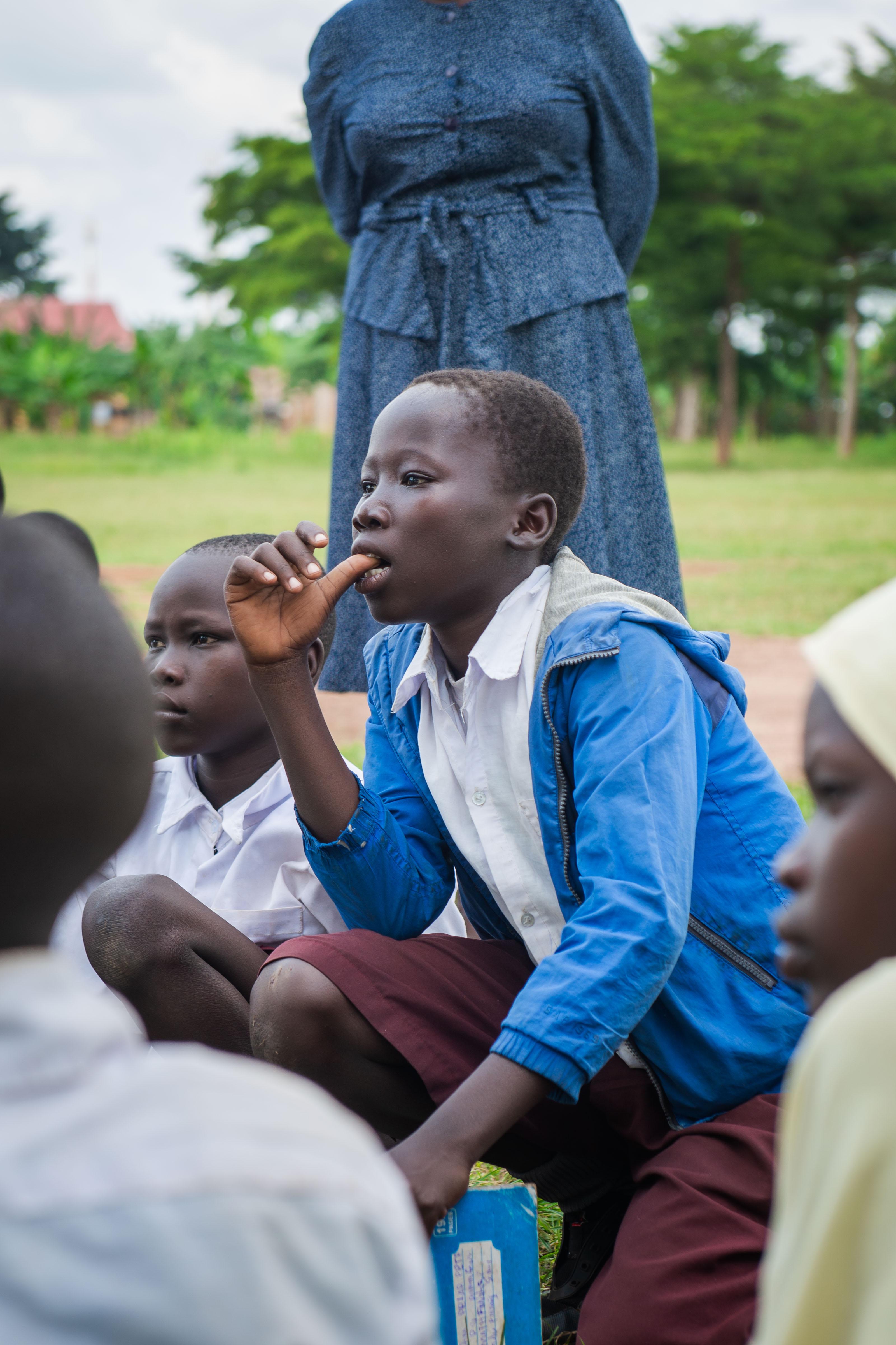 STEM practical in Gulu prison primary school