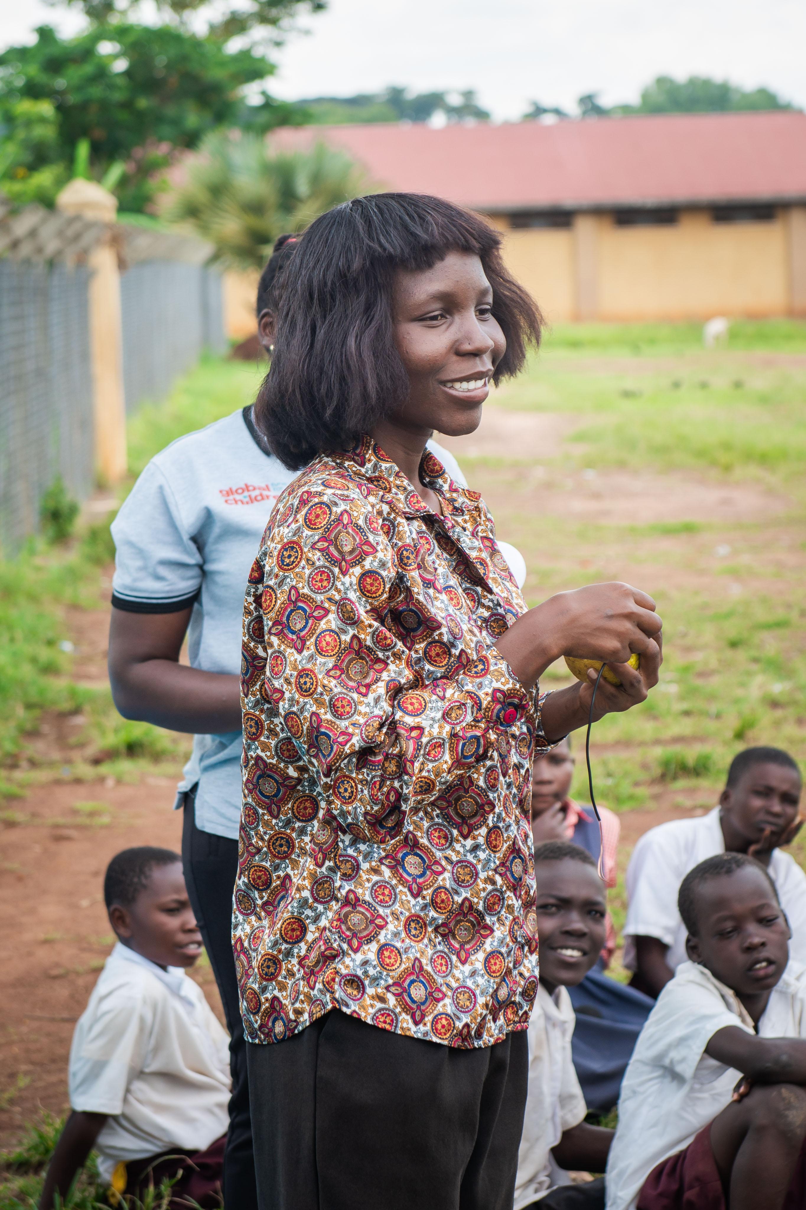STEM practical at Gulu prison primary school