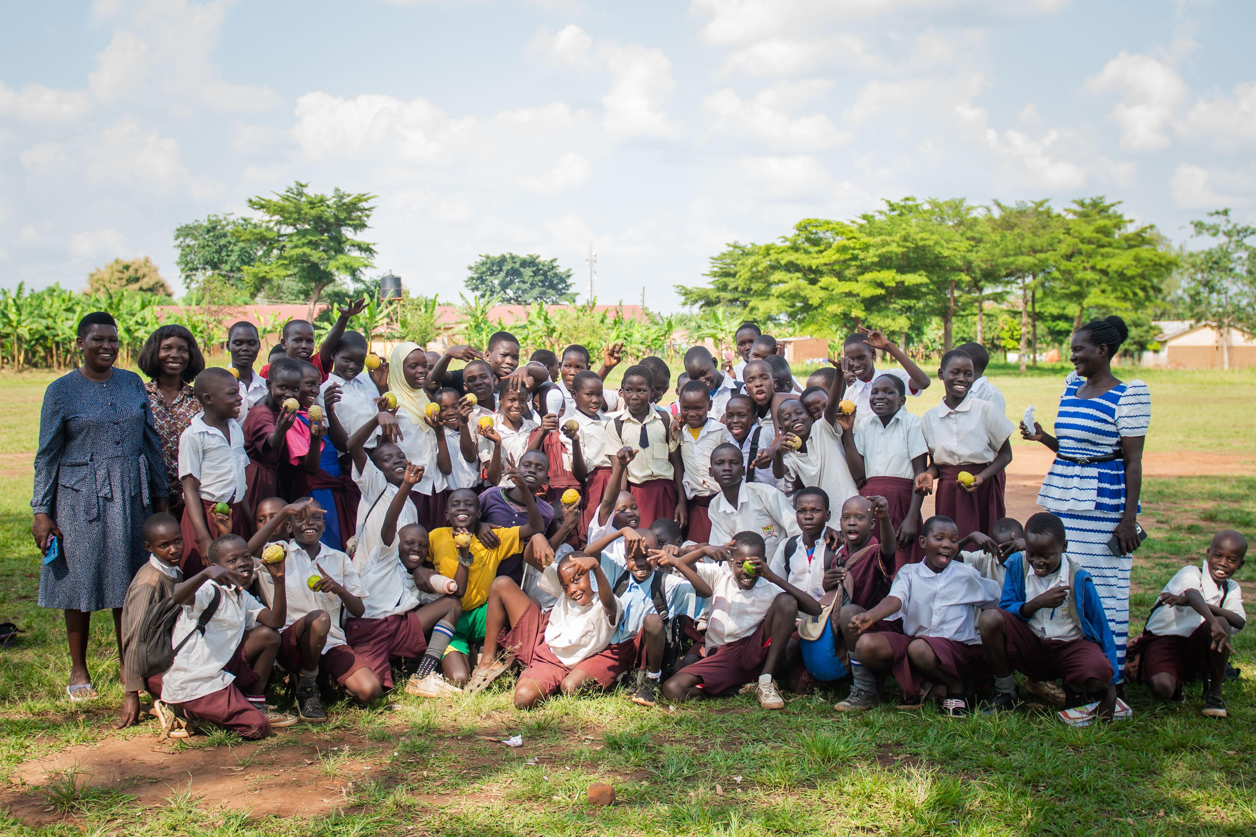Electric circuit practical at Gulu prison primary school