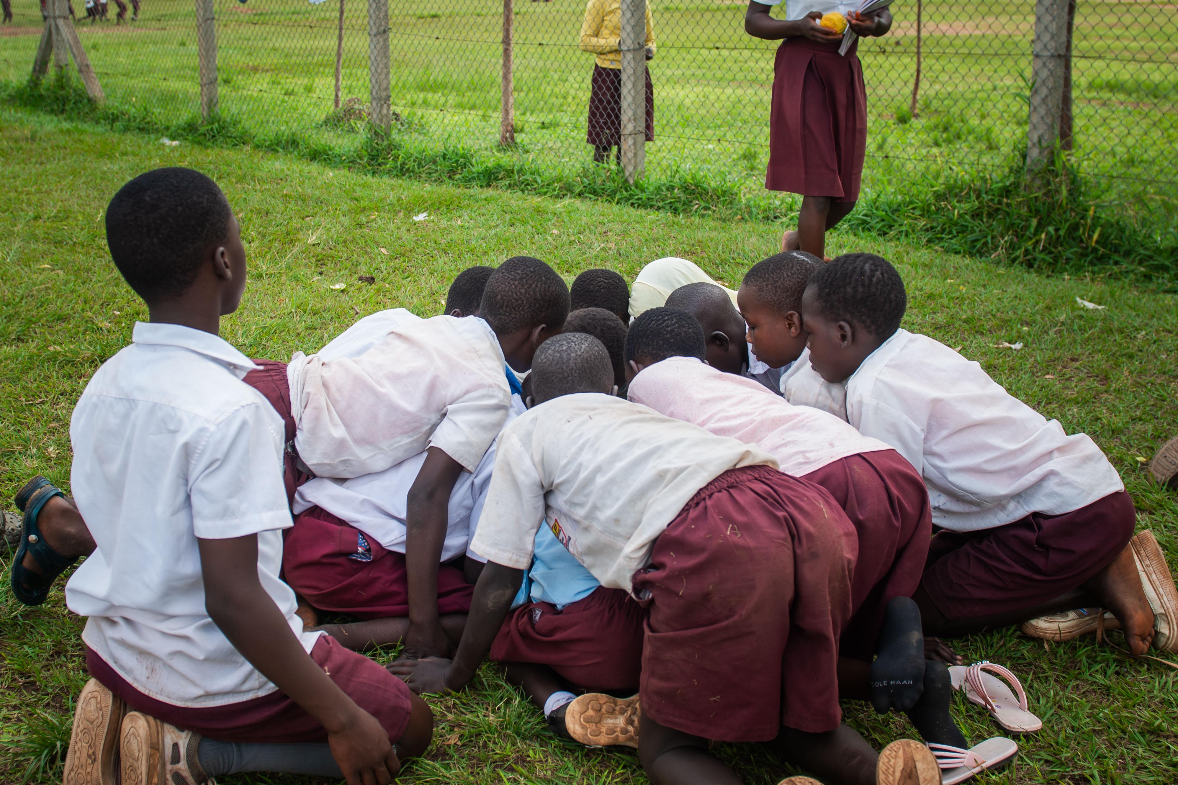 pupils of Gulu prison primary school