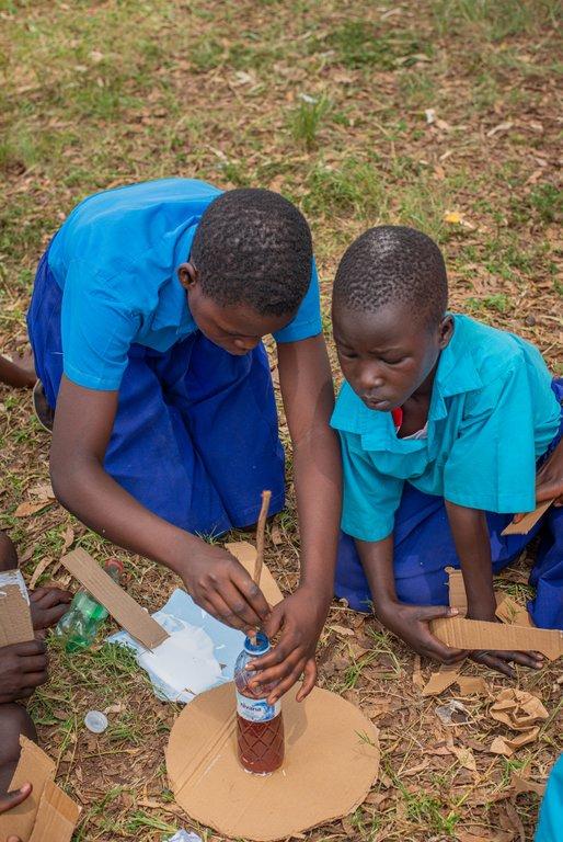 STEM club pupils of Layibi primary school 