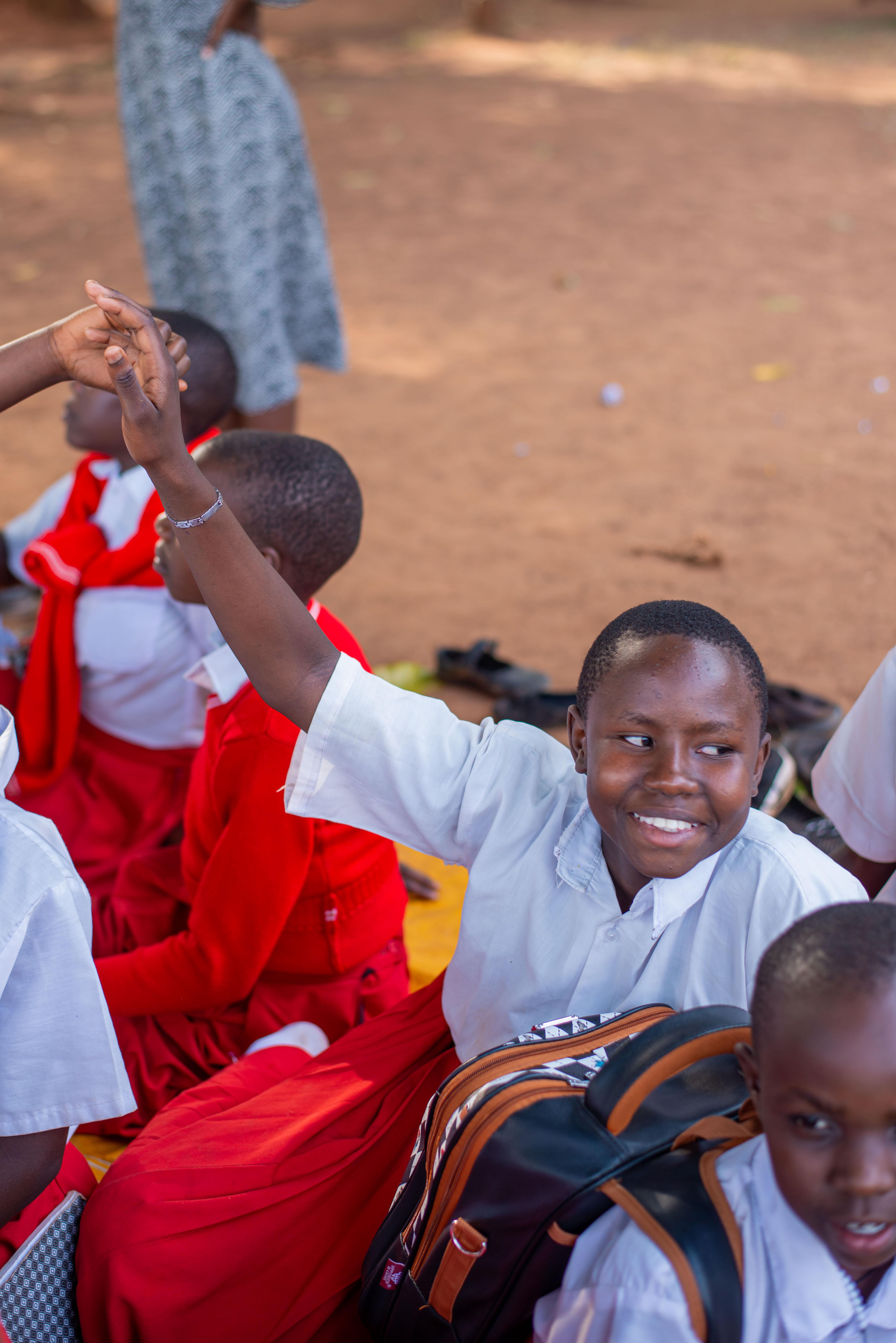 STEM practical in Gulu primary school