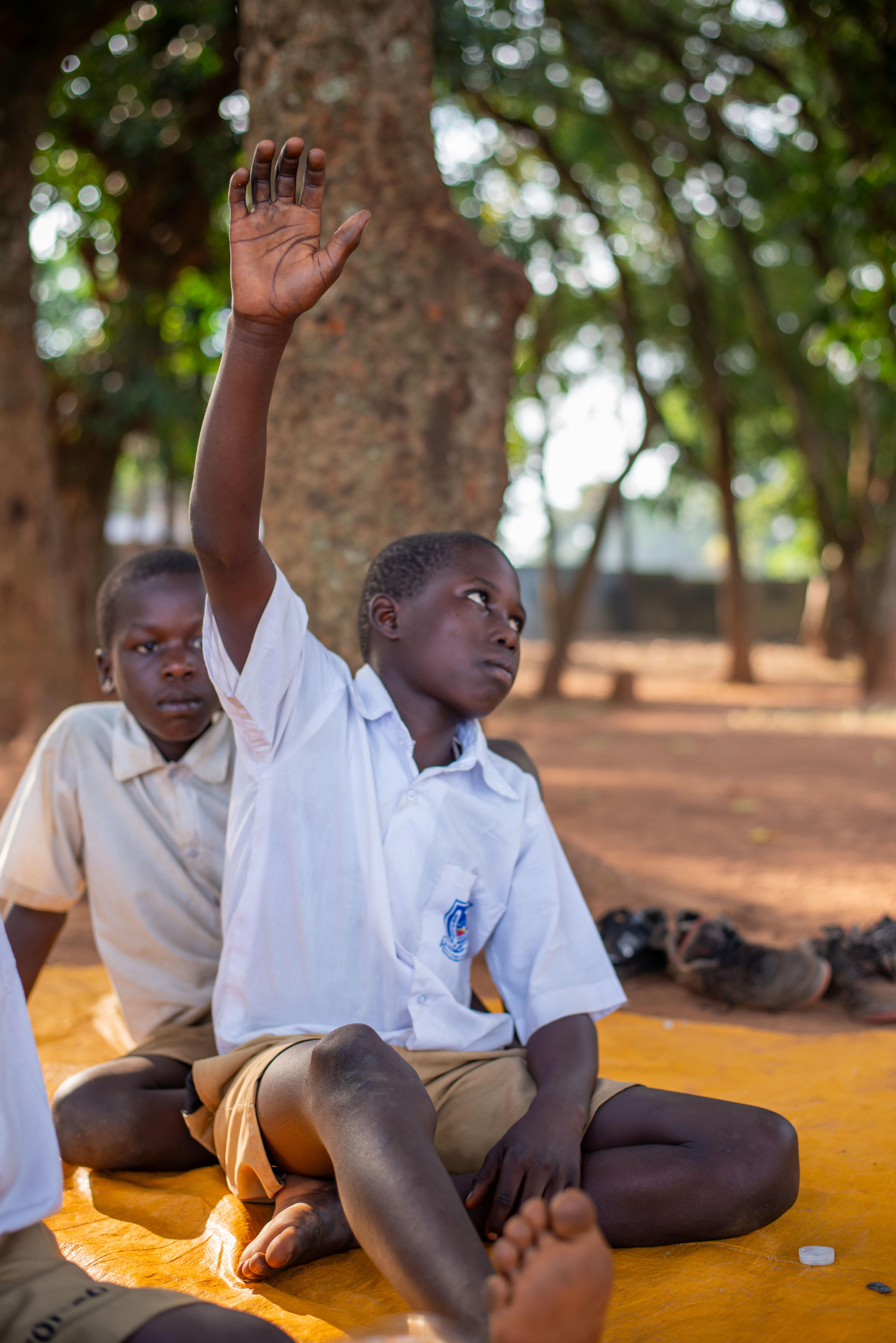 STEM practical in Gulu primary school