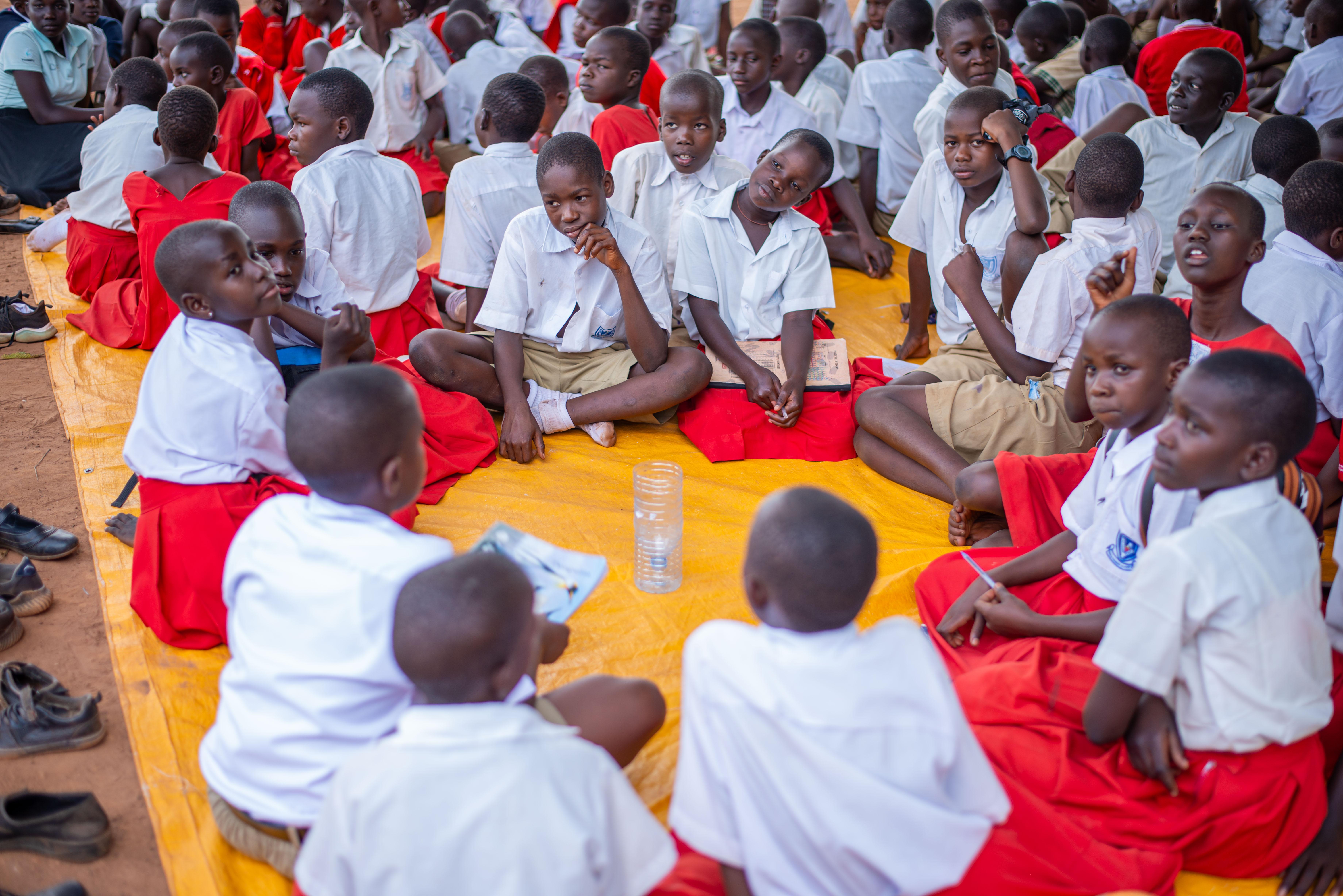 STEM practicals in Gulu primary school