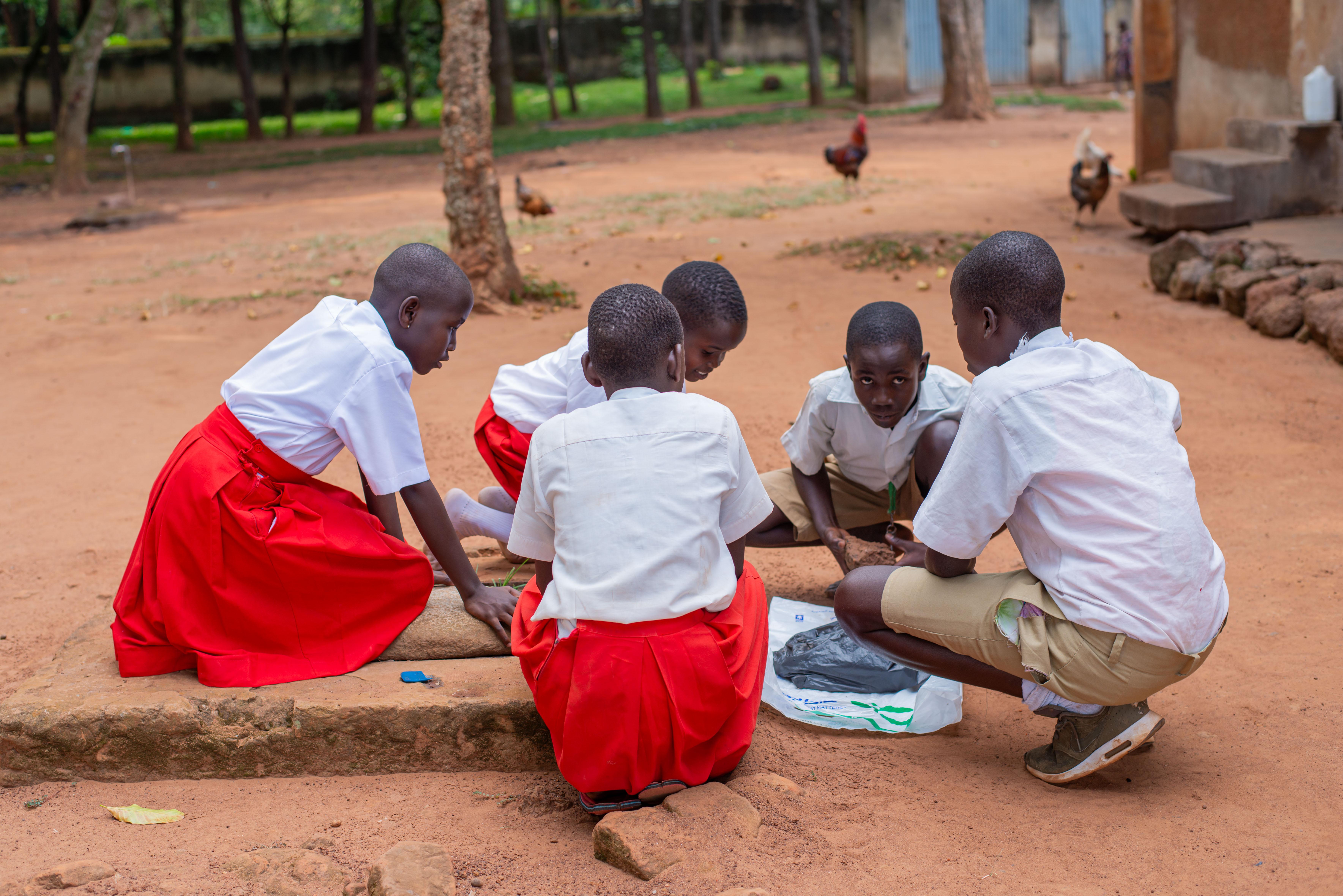 STEM practicals in Gulu primary school