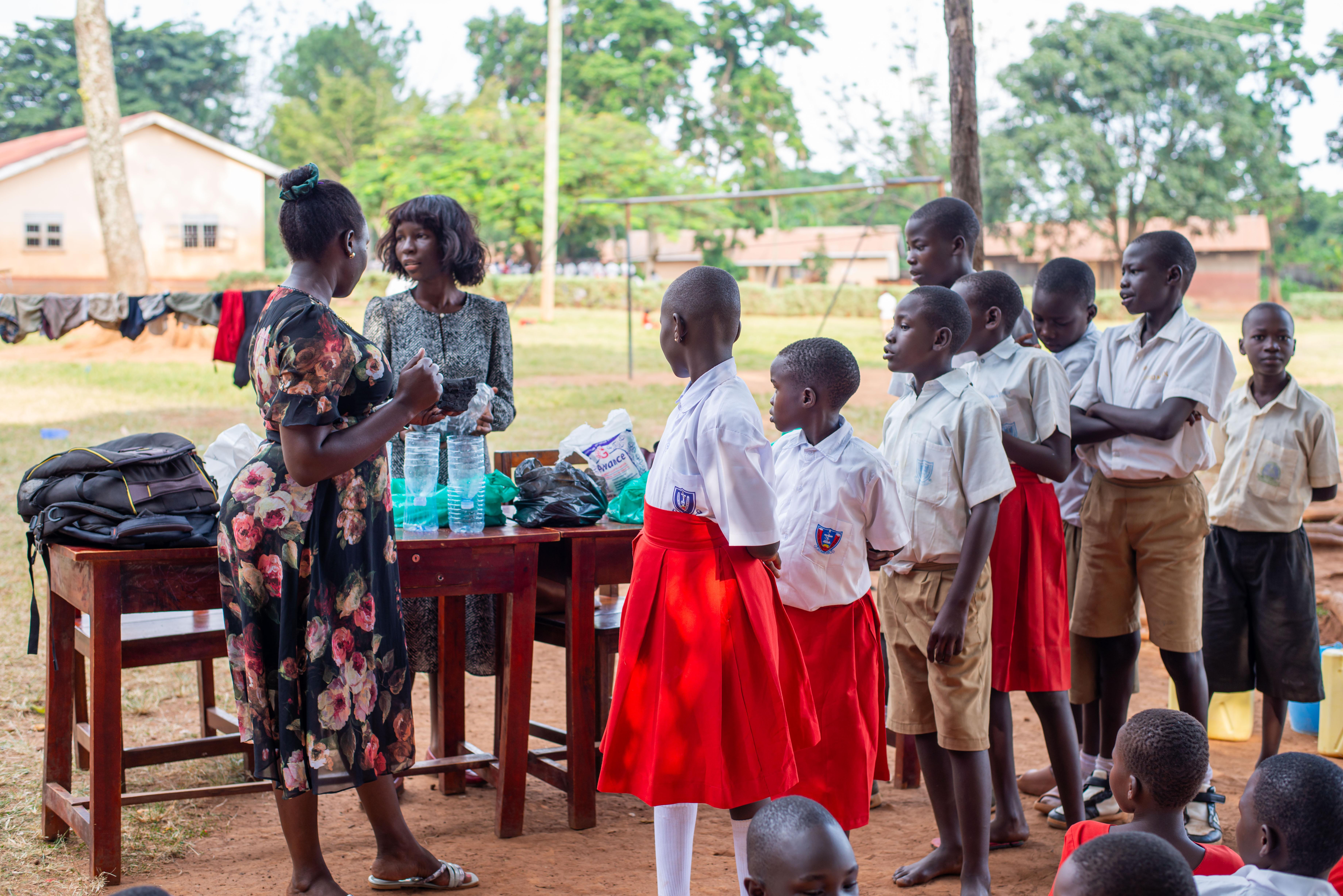 STEM practicals in Gulu primary school