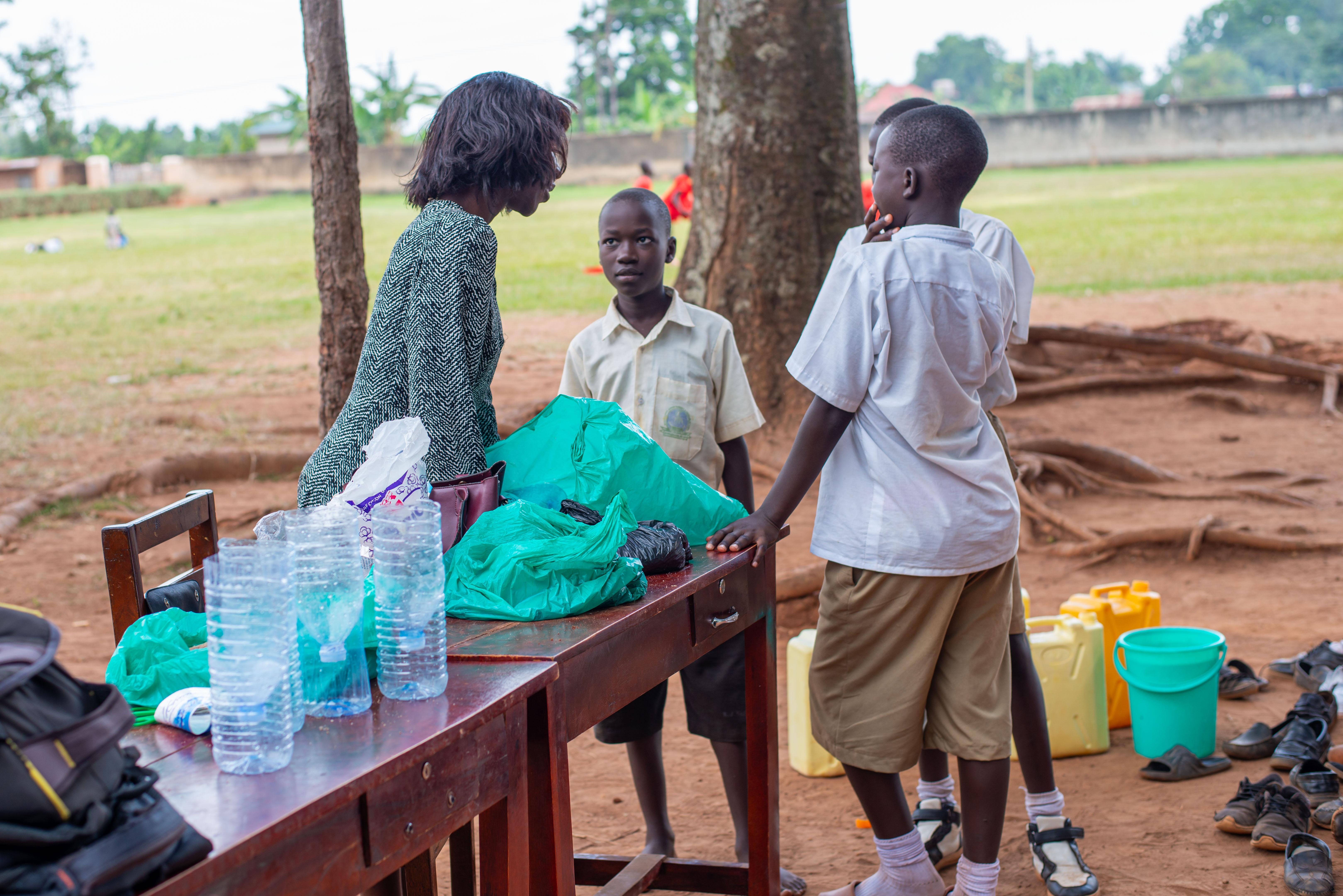 STEM practicals in Gulu primary school