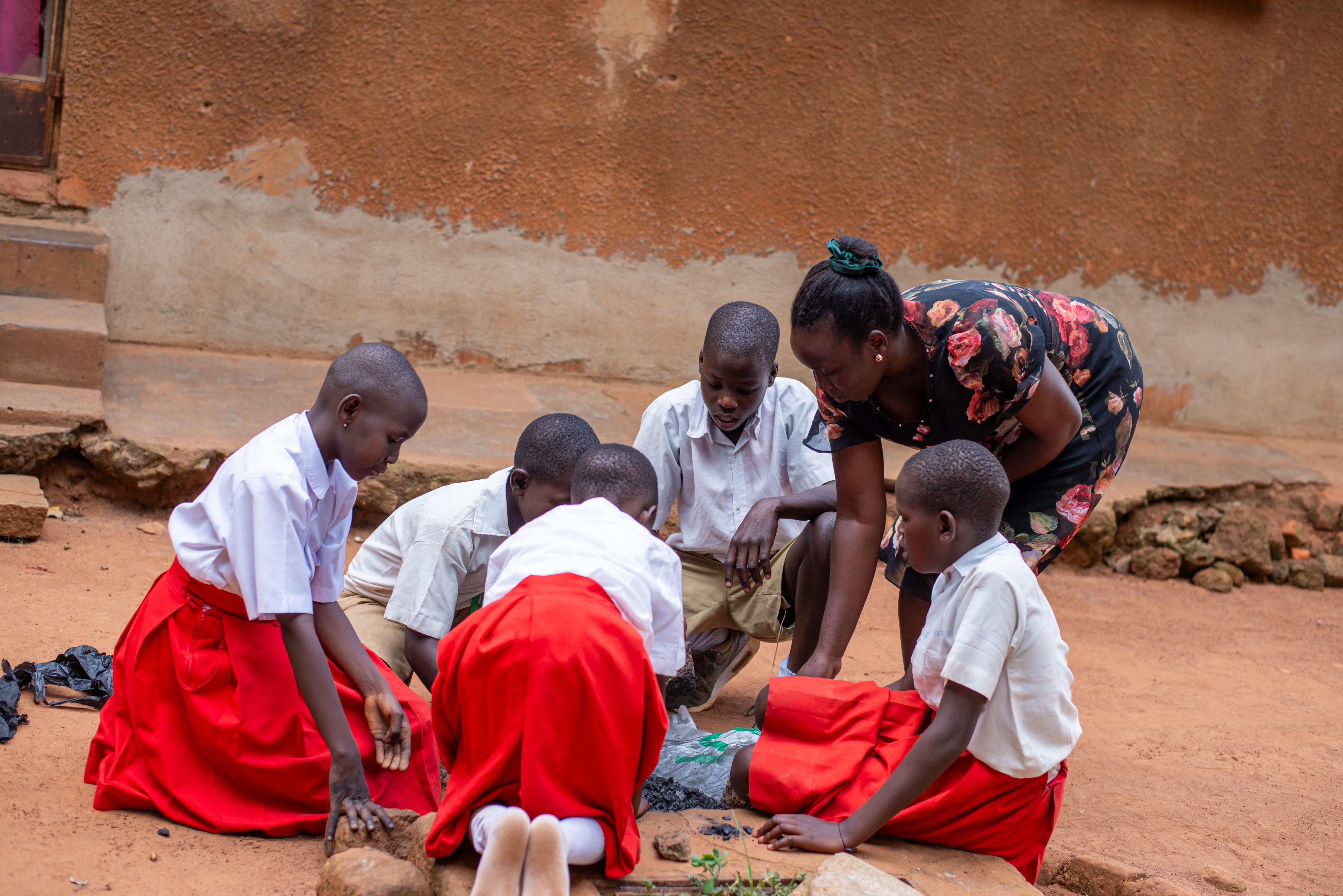 STEM practicals in Gulu primary school