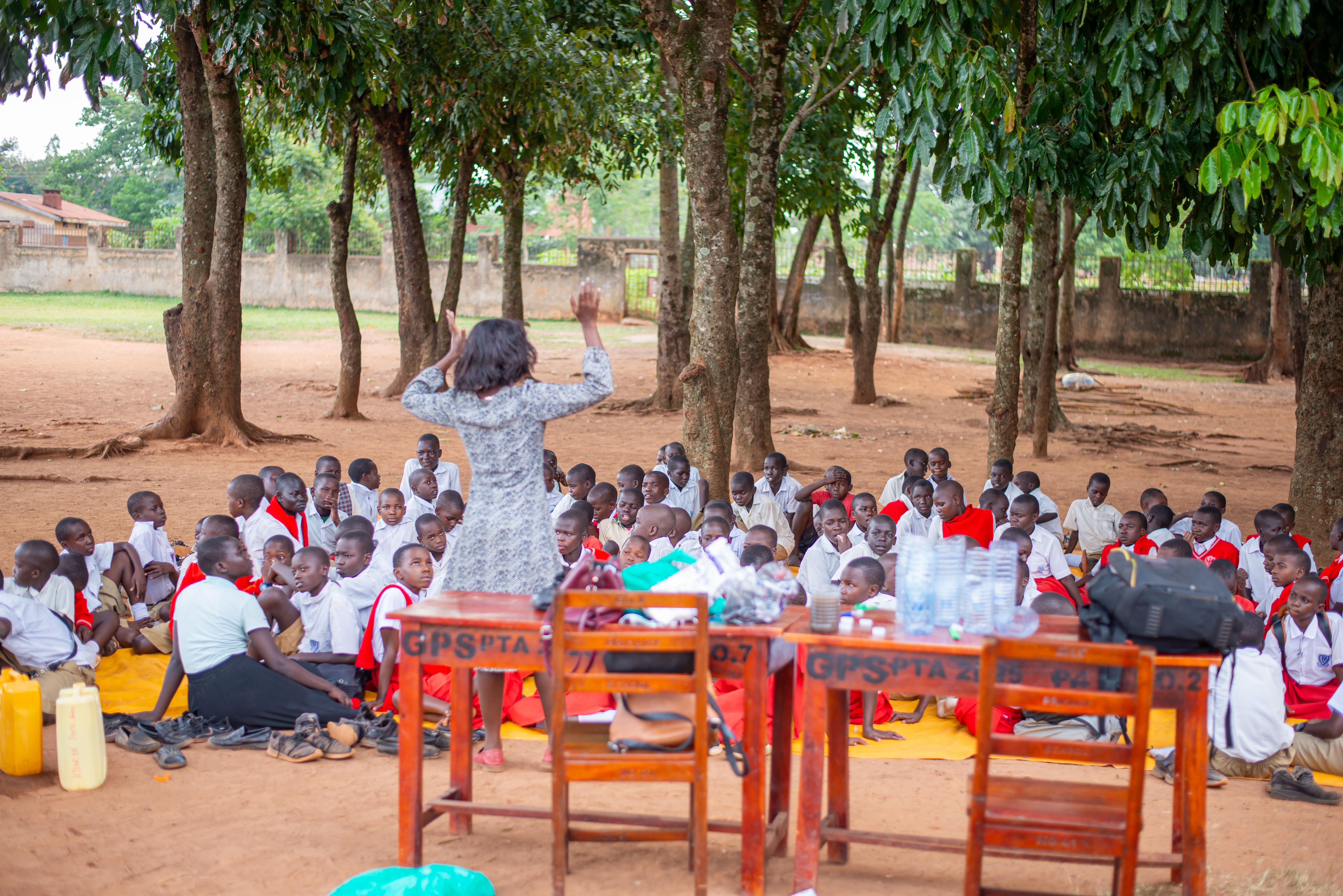 STEM practicals in Gulu primary school