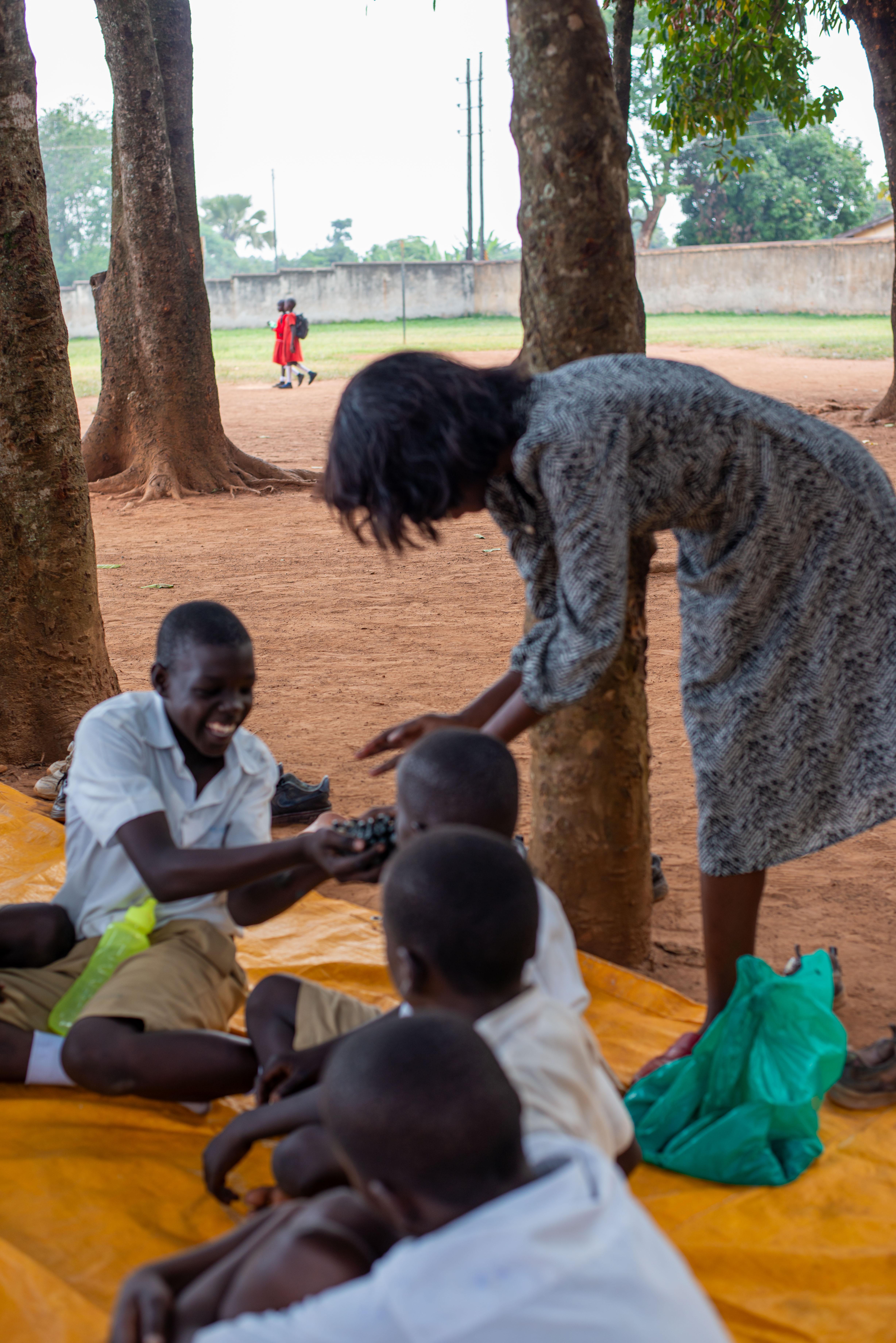 STEM practicals in Gulu primary school