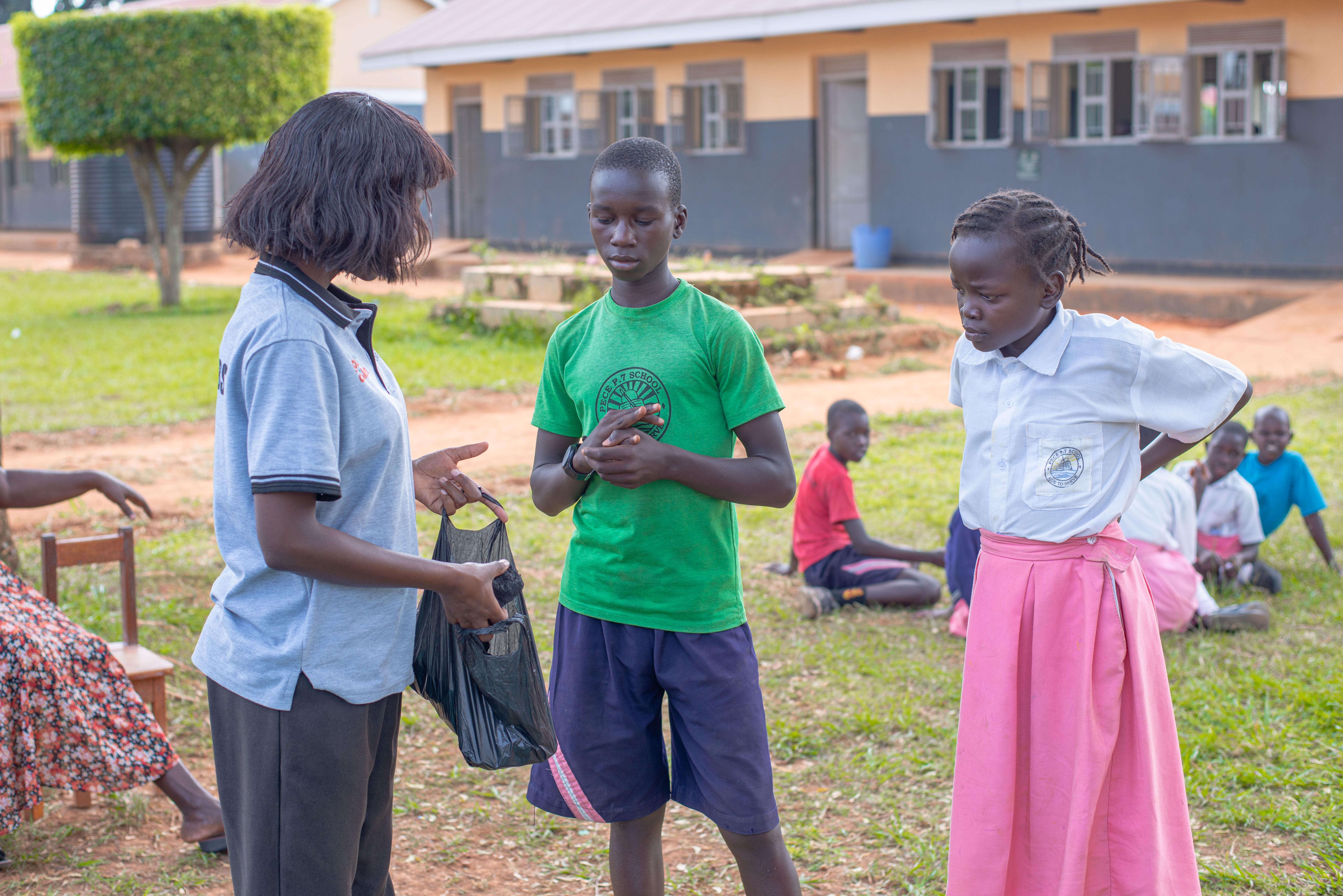 STEM practicals in Pece primary school