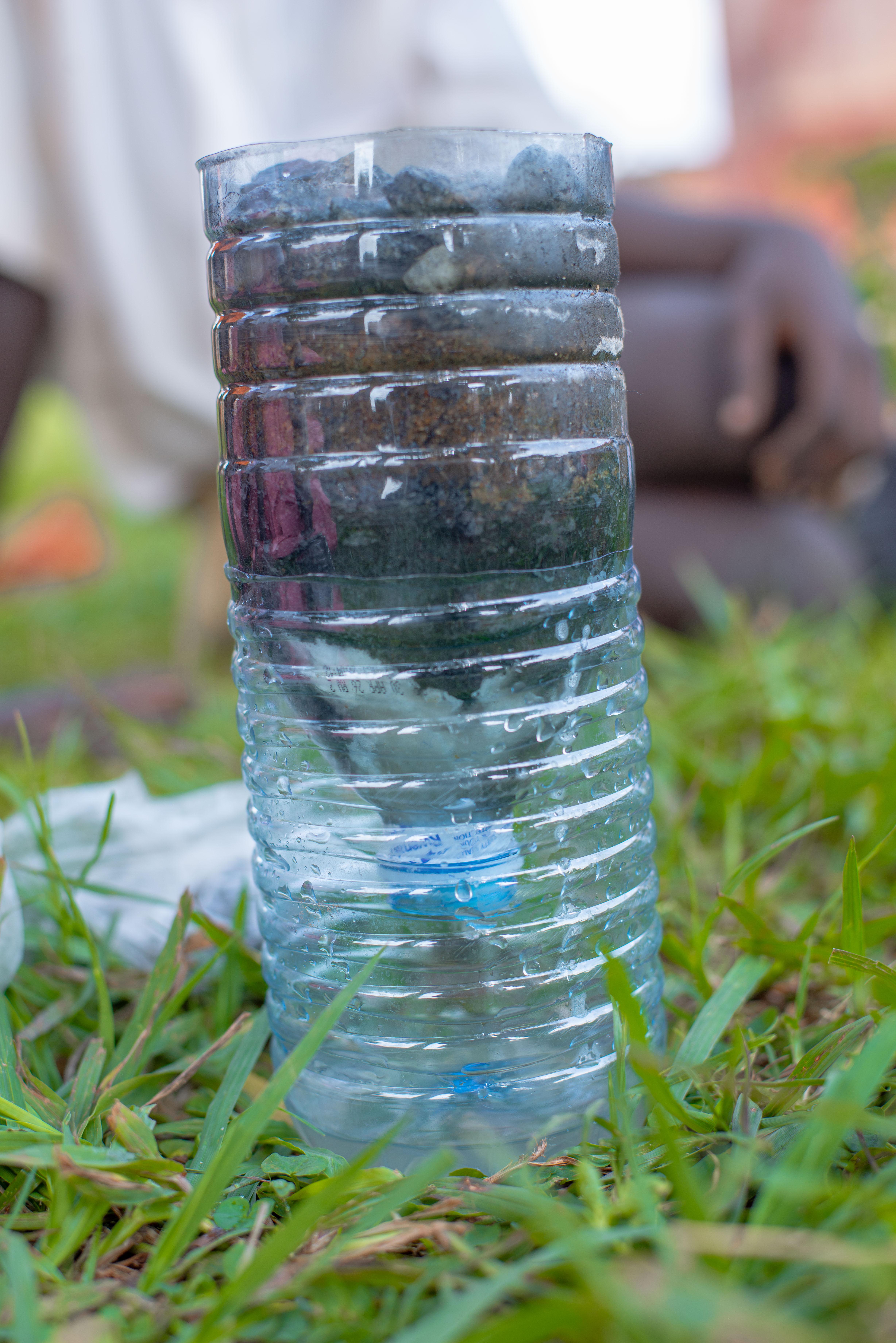 Water filtration practical in pece primary school