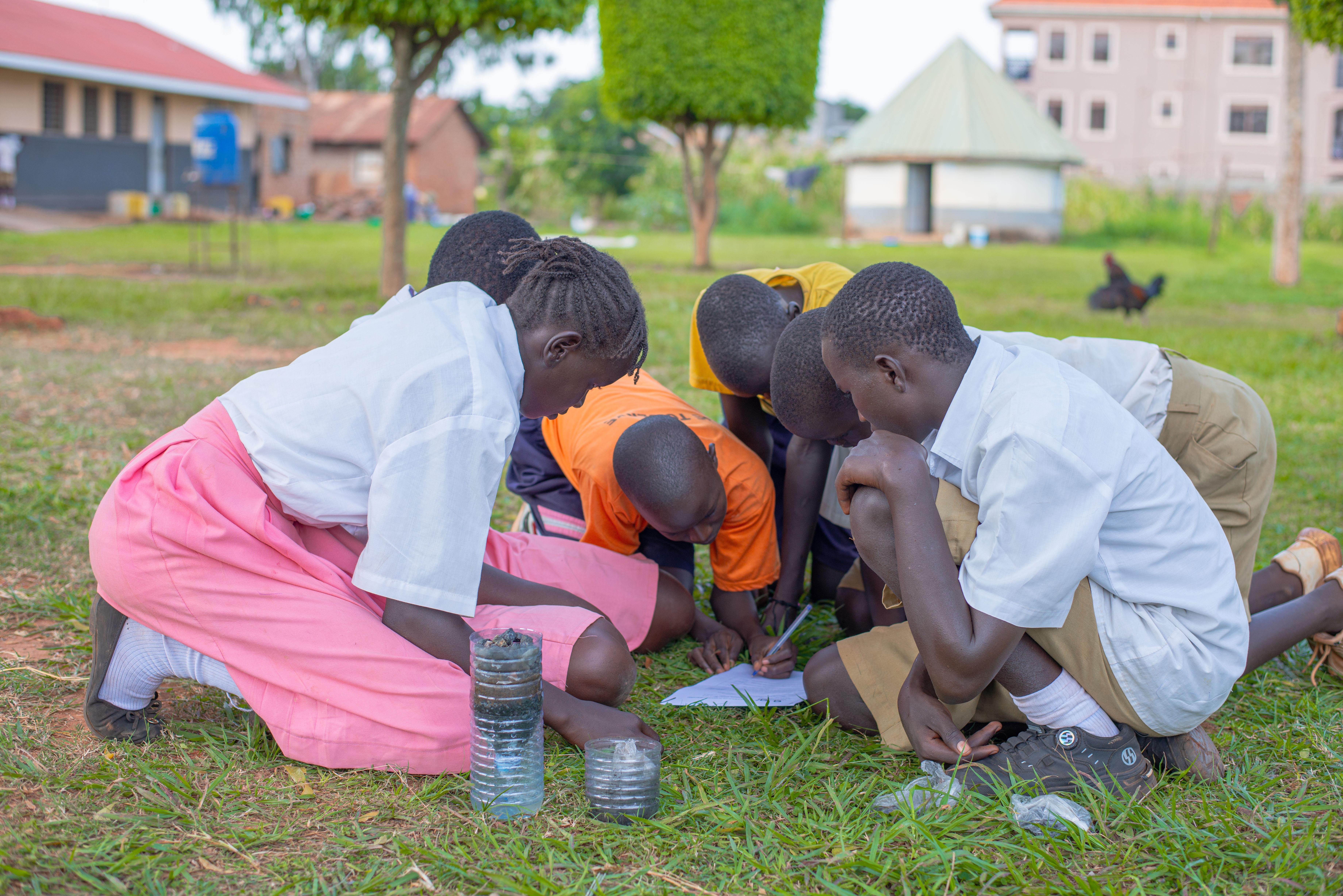 STEM practical in pece primary school