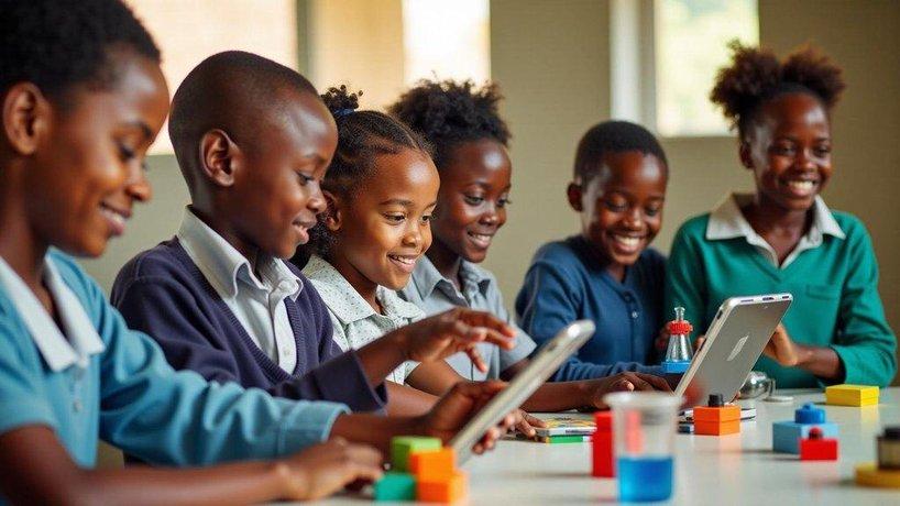 ASAT LABS STEM session at Kweyo Primary School